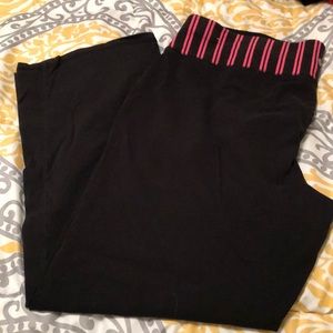 Lane Bryant black yoga pants size 22/24